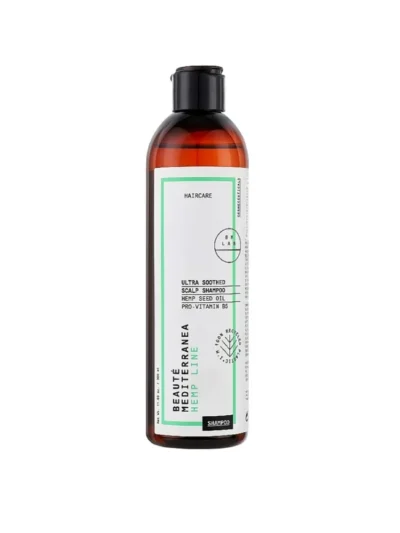 Soothing shampoo for hair BEAUTÉ MEDITERRANEA ULTRA SOOTHED SCALP SHAMPOO HEMP LINE 300 ml