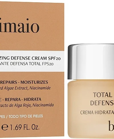 Зволожуючий крем для запобігання старіння Bimaio Total Moisturizing Defense Cream SPF20