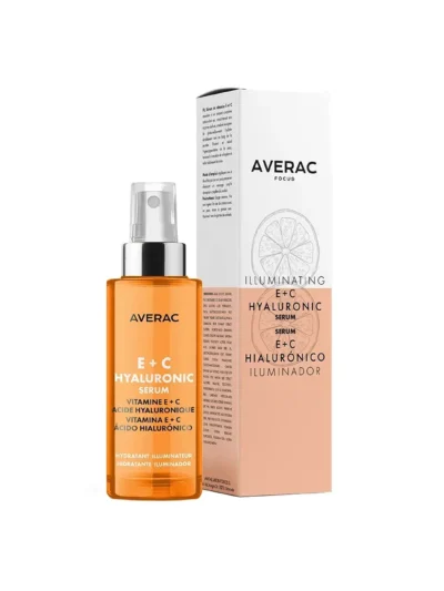 Гіалуронова сироватка з вітамінами Averac Focus E + C Hyaluronic Serum 30 мл
