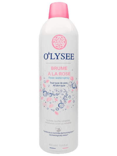 Зволожуючий спрей-міст для чутливої шкіри з ароматом троянди O'LYSEE Rose Waterspray 400 мл
