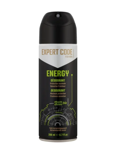 Дезодорант чоловічий EXPERT CODE Energy 200 мл