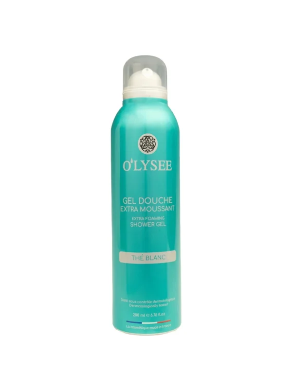 Гель-піна для душа з ароматом білого чаю O'LYSEE Extra Foaming Shower Gel The Blanc 200 мл