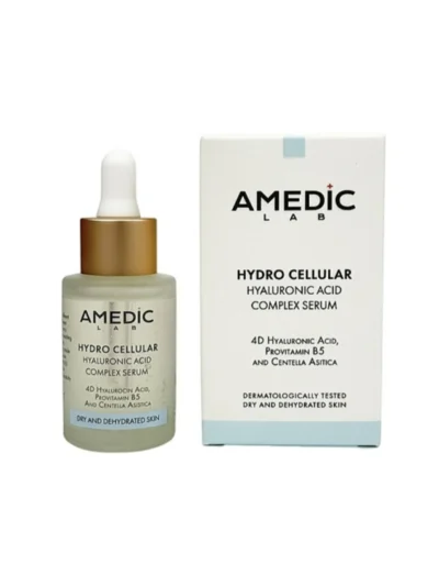 Комплексна сироватка з 4 гіалуроновими кислотами Amedic Hydro Celular Hyaluronic Acid Complex Serum 30 мл