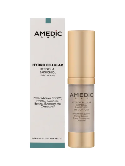 Крем навколо очей проти зморшок з ретинолом AMEDIC+ Hydro Celular Retinol&Bakuchinol Eye Contour15 мл