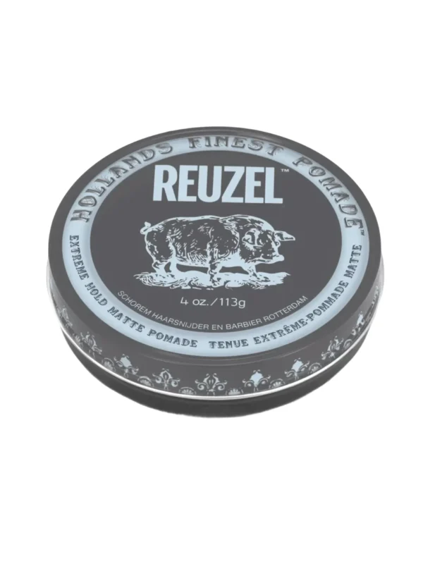 Матова помада для укладання волосся суперсильної фіксації Reuzel Extreme Hold Matte Pomade 113 гр
