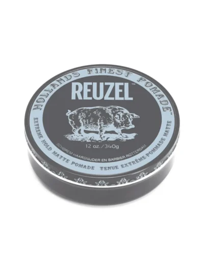 Матова помада для укладання волосся суперсильної фіксації Reuzel Extreme Hold Matte Pomade 340 гр