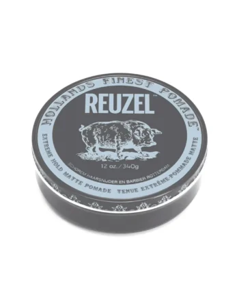 Матова помада для укладання волосся суперсильної фіксації Reuzel Extreme Hold Matte Pomade 340 гр