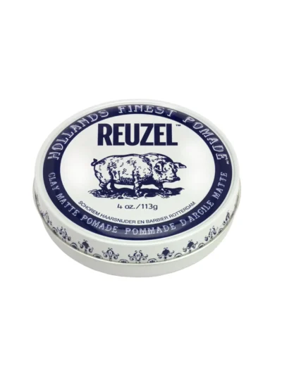 Матуюча глина для укладки волосся сильної фіксації Reuzel Clay Matte Pomade Strong Hold 113 гр