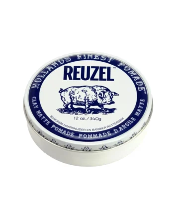 Матуюча глина для укладки волосся сильної фіксації Reuzel Clay Matte Pomade Strong Hold 340 гр