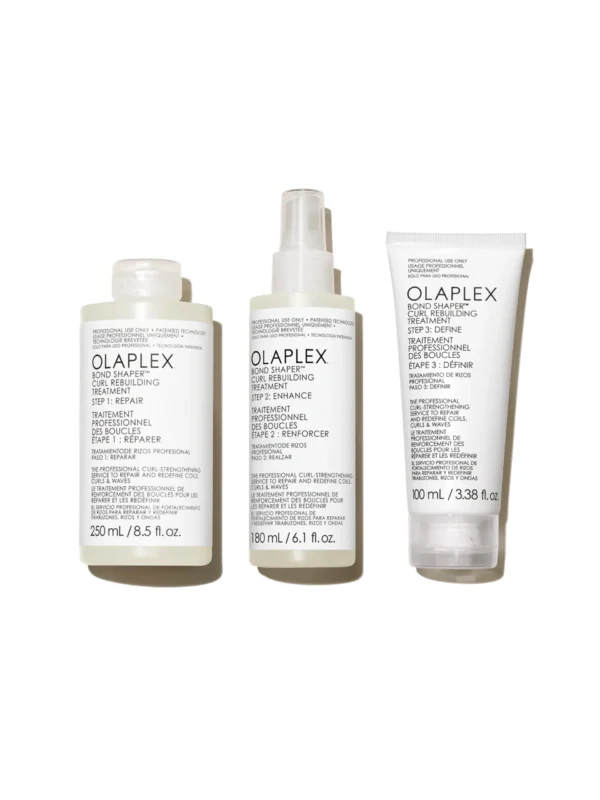 Набір для догляду за кучерявим волоссям Olaplex Curly Hair Treatment Set Bond Shaper Curl Rebuilding Treatment