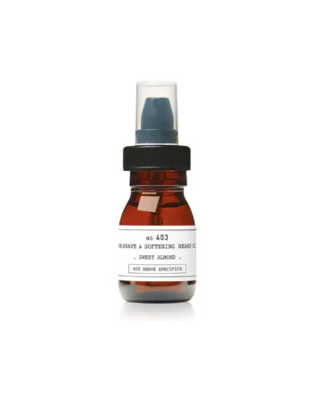 NO. 403 PRE-SHAVE & SOFTENING BEARD OIL sweet almond 30ML