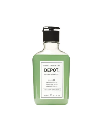 NO. 406 TRANSPARENT SHAVING GEL brushless 100ML