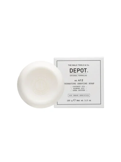 NO. 412 HYDRATING SHAVING SOAP 100G refill