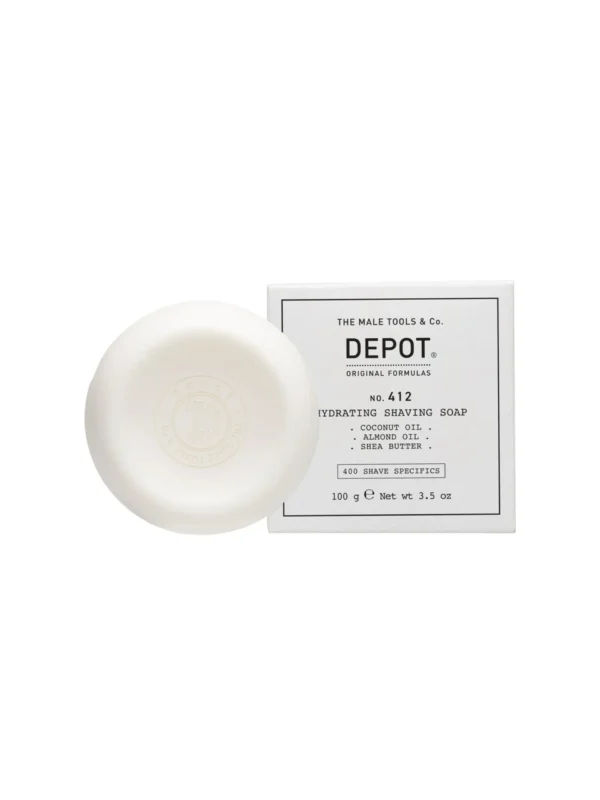 NO. 412 HYDRATING SHAVING SOAP 100G refill