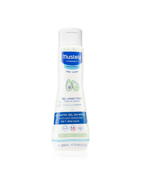 Очищаючий гель для новороджених Mustela Gentle Cleansing Gel 200 мл