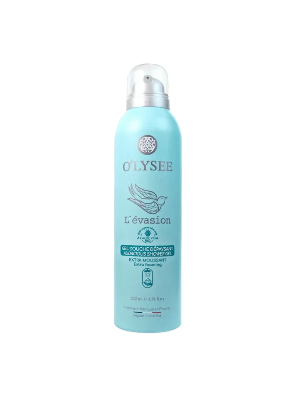 Очищуюча гель-піна для душу O'LYSEE Extra Foaming Shower Gel L’évasion 200 мл