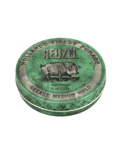 Помада для укладання волосся середньої фіксації Reuzel Green Grease Medium Hold Pomade 113 гр