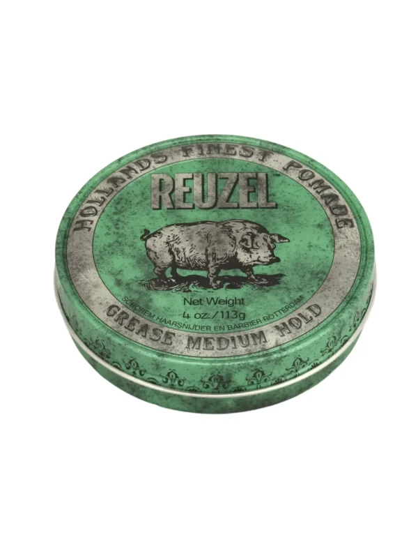 Помада для укладання волосся середньої фіксації Reuzel Green Grease Medium Hold Pomade 113 гр