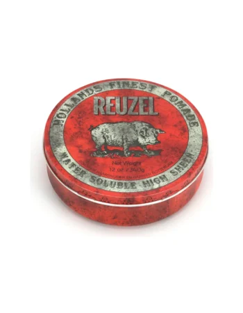 Помада для укладання волосся середньої фіксації Reuzel Water Soluble Red High Sheen Pomade 340 гр