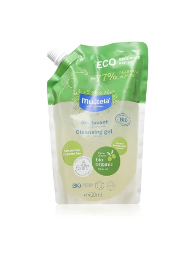 REFILL ORGANIC CLEANSING GEL 400ML