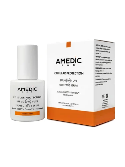 Щоденна сонцезахисна сироватка AMEDIC+ Celular Daily Protection Serum SPF 50+ UVA/UPF 50+ 50 мл