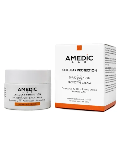 Сонцезахисний зволожуючий крем AMEDIC+ Cellular Protect SPF 50+ 50 мл