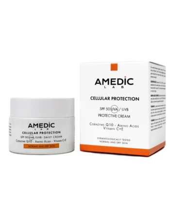 Сонцезахисний зволожуючий крем AMEDIC+ Cellular Protect SPF 50+ 50 мл