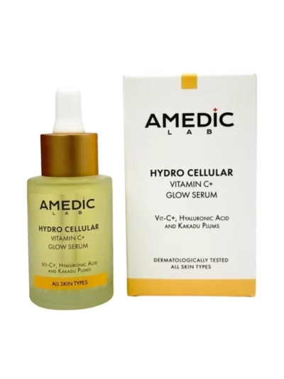 Сироватка для сяйва шкіри з вітаміном С та екстрактом сливи какаду Amedic Hydro Celular VItamin С + Glow Serum 30 мл