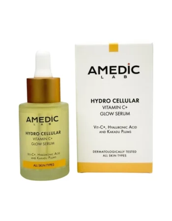 Сироватка для сяйва шкіри з вітаміном С та екстрактом сливи какаду Amedic Hydro Celular VItamin С + Glow Serum 30 мл