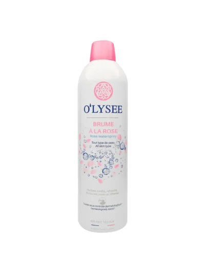 Зволожуючий спрей-міст для чутливої шкіри з ароматом троянди O'LYSEE Rose Waterspray 400 мл