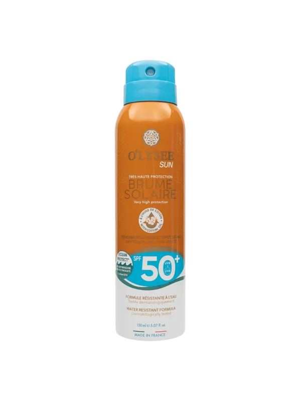 Cонцезахисний спрей SPF50+ O'LYSEE Very High protection Sun Mist SPF 50+ 150 мл