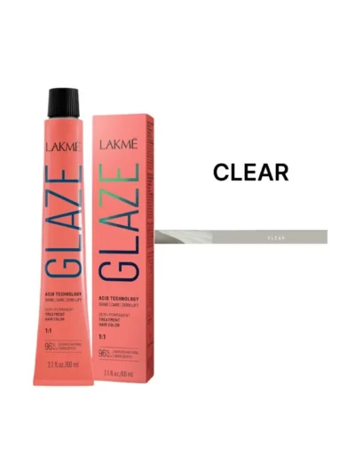Тонувальний глосинг для волосся відтінок Clear 60 мл Glaze