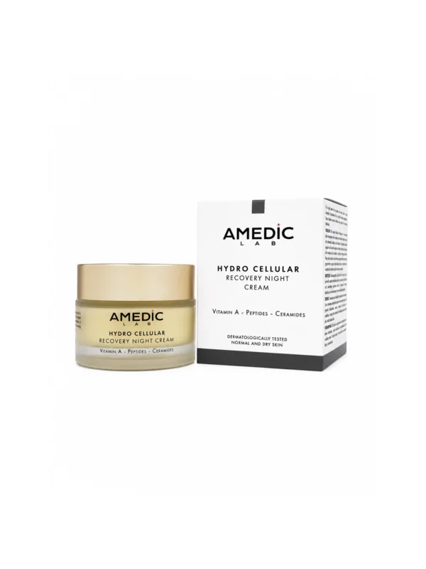 Відновлюючий нічний крем з вітаміном А та пептидами AMEDIC+ Advanced Hydro Celular Recovery Night Cream 50 мл