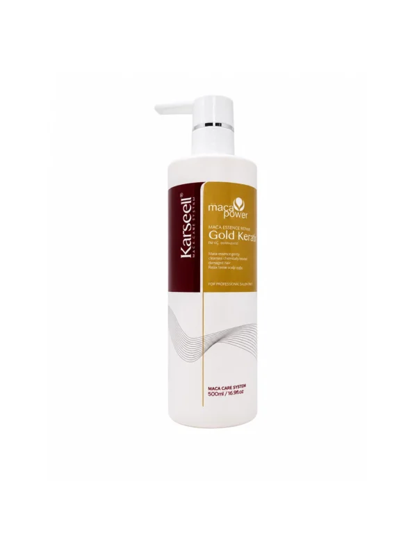 Кератинова маска для волосся Karseell Maca Power Gold Keratin 500 мл