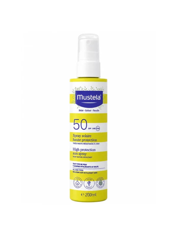 Сонцезахисний спрей Mustela Sun Spray SPF50+ 200 мл