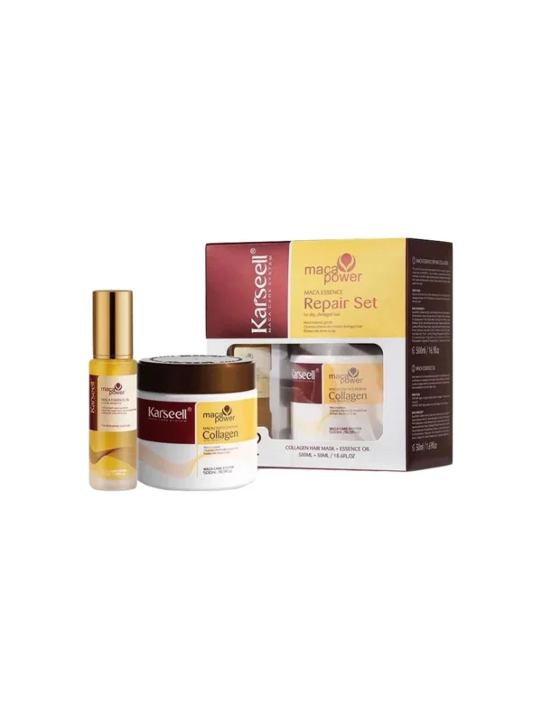Набір для волосся Karseell Maca Power Essence Moisturizing Repair