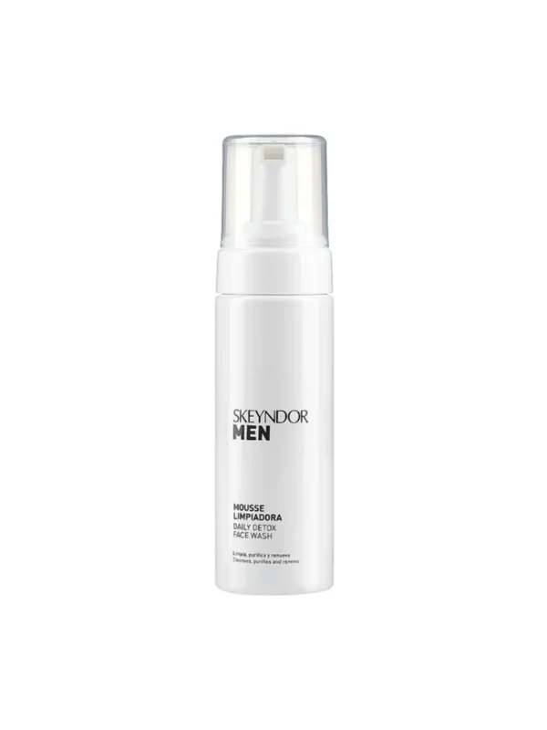 Очищувальний мус для вмивання потрійної дії Skeyndor Men Daily Detox Face Wash 150 мл